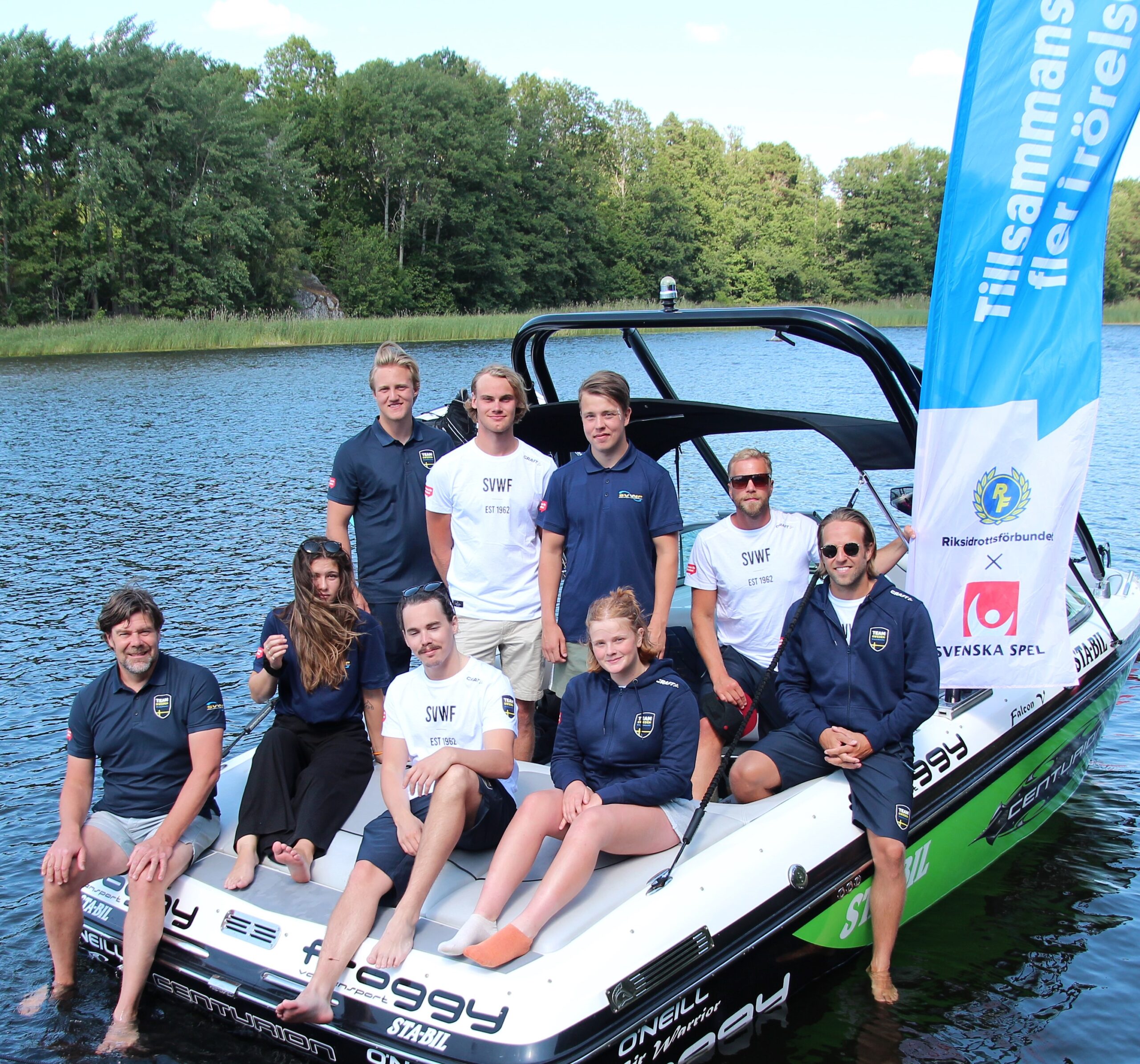 Wakeboardlandslaget på träningsläger i Linköping!